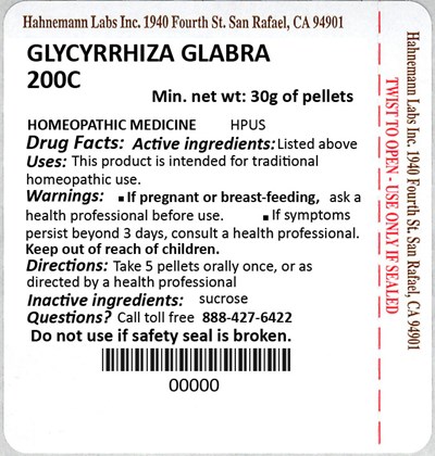 Glycyrrhiza Glabra 200c 30g (Glycyrrhiza Glabra 200c 30g)